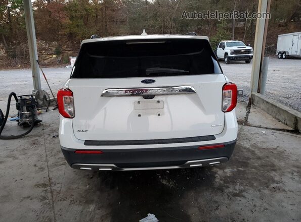1FMSK7DH4LGB18202 2020 FORD FORD EXPLORER White Widok z tyłu
