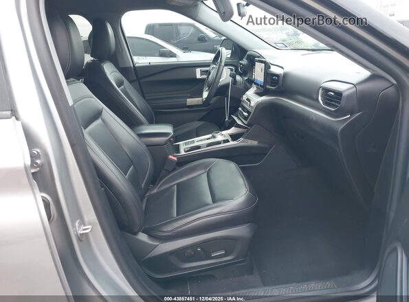 1FMSK7DH6NGA04947 2022 FORD FORD EXPLORER Gray Front interior view