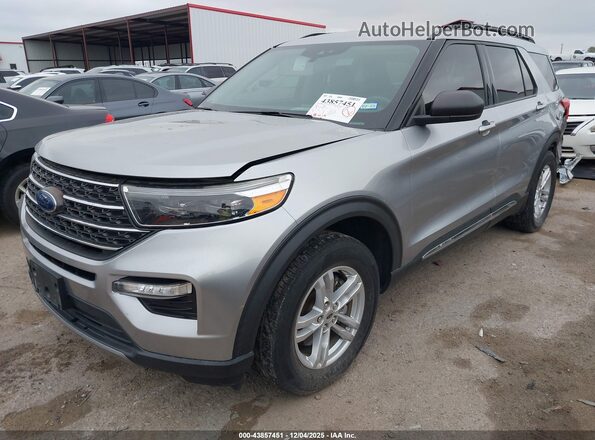 1FMSK7DH6NGA04947 2022 FORD FORD EXPLORER Gray Front left