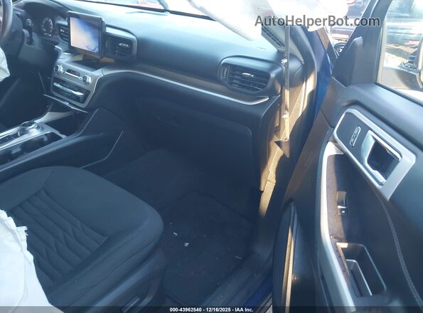 1FMSK7DH7MGB67749 2021 FORD FORD EXPLORER Blue წინა სალონის ხედი