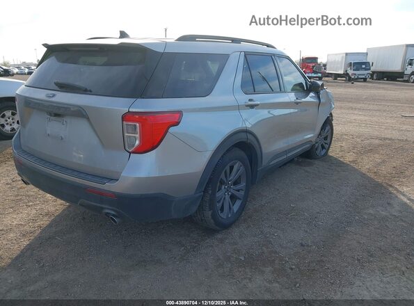1FMSK7DHXNGC15360 2022 FORD FORD EXPLORER Silver Trasero derecho