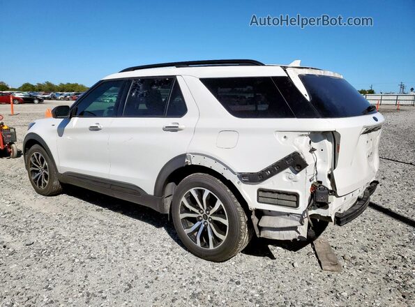 1FMSK7KH0NGA14022 2022 FORD FORD EXPLORER White უკანა მარცხენა