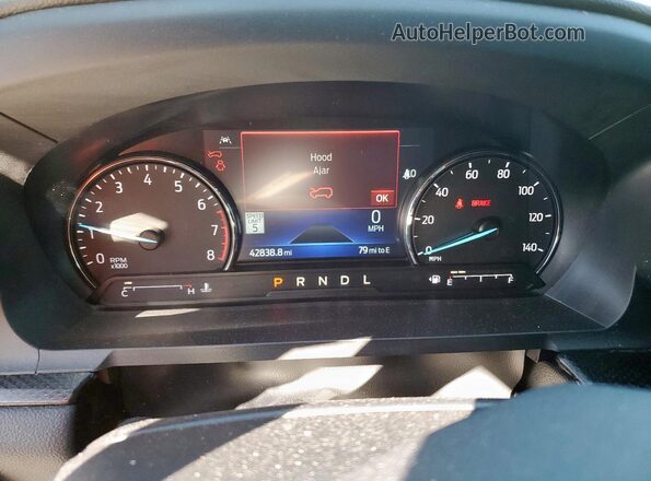 1FMSK7KH0NGA14022 2022 FORD FORD EXPLORER White ხელსაწყოთა პანელის ხედი