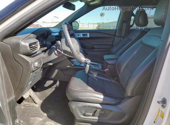 1FMSK7KH0NGA14022 2022 FORD FORD EXPLORER White წინა სალონის ხედი