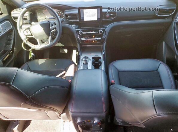 1FMSK7KH0NGA14022 2022 FORD FORD EXPLORER White წინა პანელის ხედი