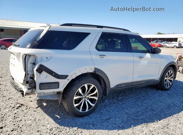 1FMSK7KH0NGA14022 2022 FORD FORD EXPLORER White უკანა მარჯვენა