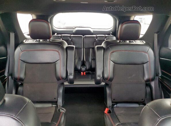 1FMSK7KH2RGA72655 2024 FORD FORD EXPLORER Gray Vista de los asientos traseros