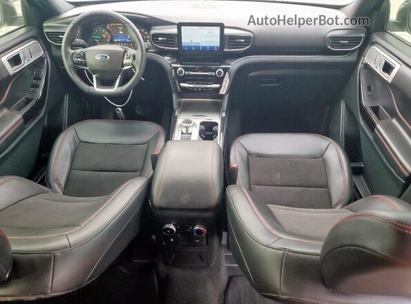 1FMSK7KH2RGA72655 2024 FORD FORD EXPLORER Gray Vista del salpicadero