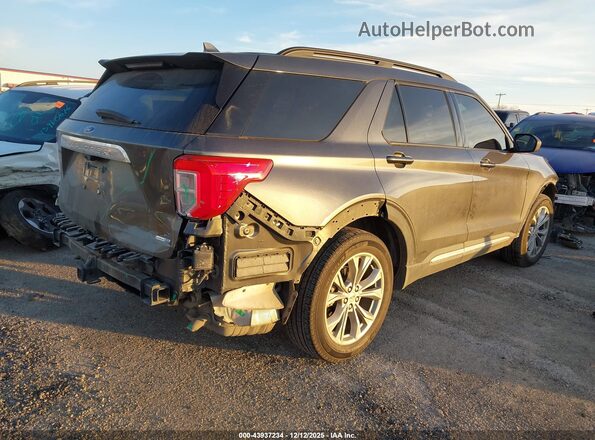 1FMSK8DH0LGA27014 2020 FORD FORD EXPLORER Серый Задняя правая четверть