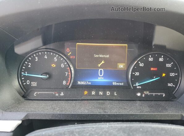 1FMSK8DH1NGA12833 2022 FORD FORD EXPLORER Maroon Instrument cluster view
