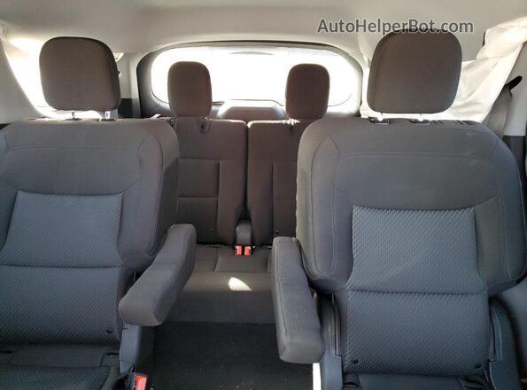 1FMSK8DH1NGA12833 2022 FORD FORD EXPLORER Maroon Rear seats view