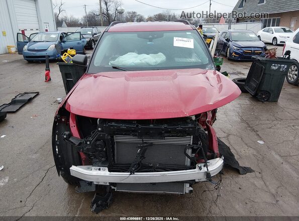 1FMSK8DH1RGA55218 2024 FORD FORD EXPLORER Красный Вид задней части салона