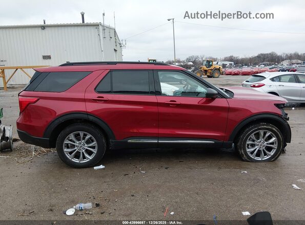 1FMSK8DH1RGA55218 2024 FORD FORD EXPLORER Красный Панорамный вид салона 360°