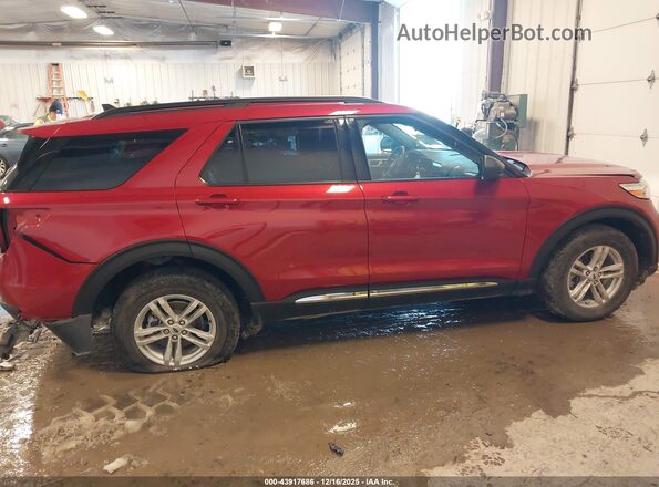 1FMSK8DH3RGA20163 2024 FORD FORD EXPLORER Red Rear interior view