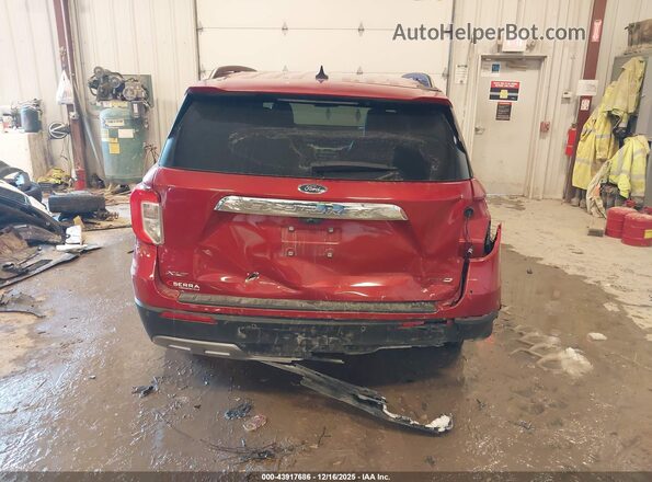 1FMSK8DH3RGA20163 2024 FORD FORD EXPLORER Red Front view