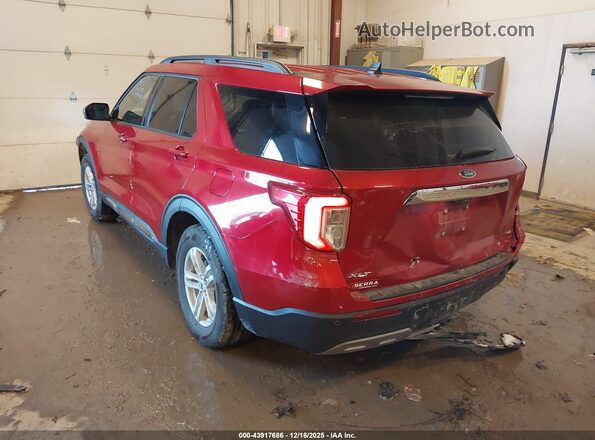 1FMSK8DH3RGA20163 2024 FORD FORD EXPLORER Red Rear left