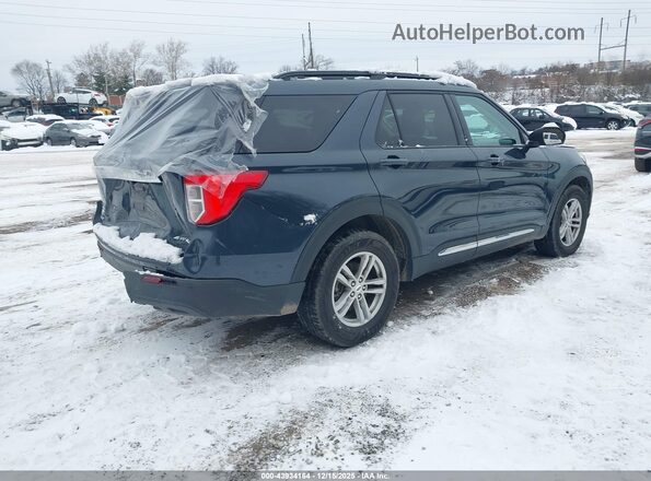 1FMSK8DH3RGA24682 2024 FORD FORD EXPLORER Blue Հետևի աջ