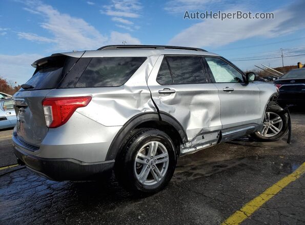 1FMSK8DH4RGA58680 2024 FORD FORD EXPLORER Silver Rear right