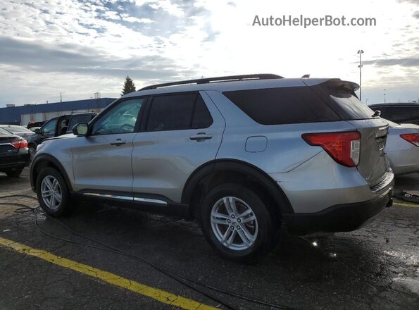 1FMSK8DH4RGA58680 2024 FORD FORD EXPLORER Silver Rear left