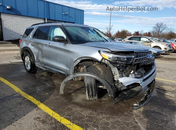 1FMSK8DH4RGA58680 2024 FORD FORD EXPLORER Silver Front right