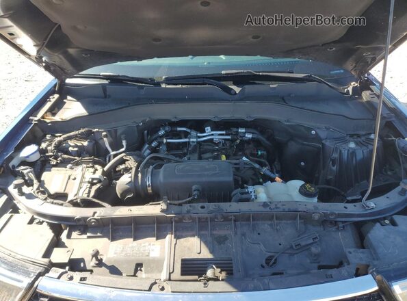 1FMSK8DH5NGA06694 2022 FORD FORD EXPLORER Blue Engine compartment view