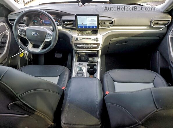 1FMSK8DH5NGC45954 2022 FORD FORD EXPLORER Charcoal წინა პანელის ხედი