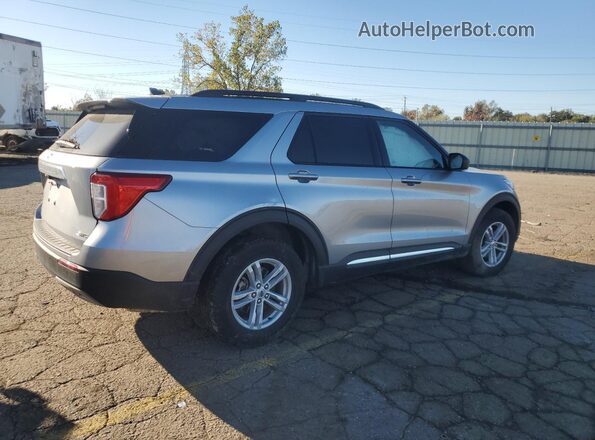 1FMSK8DH5RGA39006 2024 FORD FORD EXPLORER Silver Rear right
