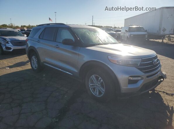 1FMSK8DH5RGA39006 2024 FORD FORD EXPLORER Silver Front right