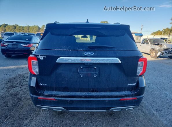 1FMSK8DH6RGA37930 2024 FORD FORD EXPLORER Black Вид ззаду