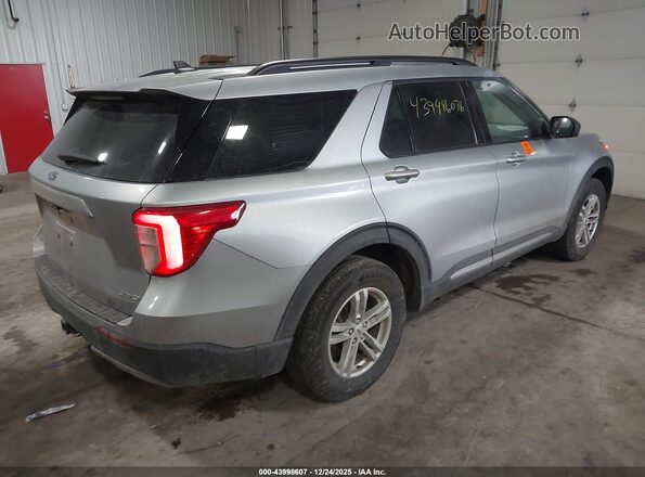 1FMSK8DH9NGC17865 2022 FORD FORD EXPLORER Серебряный Задняя правая четверть