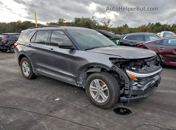 1FMSK8DH9RGA59517 2024 FORD FORD EXPLORER Gray Delantero derecho