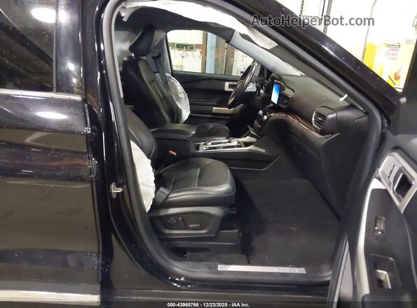 1FMSK8FH2NGA79387 2022 FORD FORD EXPLORER Black Front interior view