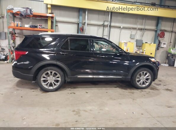 1FMSK8FH2NGA79387 2022 FORD FORD EXPLORER Black Rear interior view