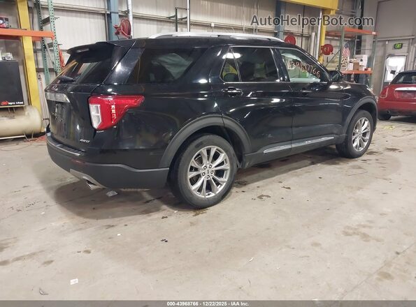 1FMSK8FH2NGA79387 2022 FORD FORD EXPLORER Black Rear right