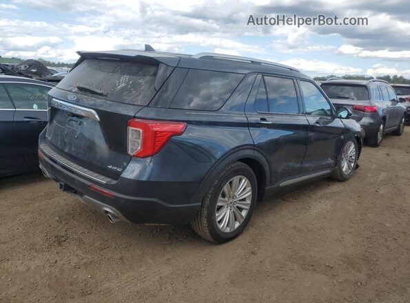 1FMSK8FH3RGA65911 2024 FORD FORD EXPLORER Blue Rear right