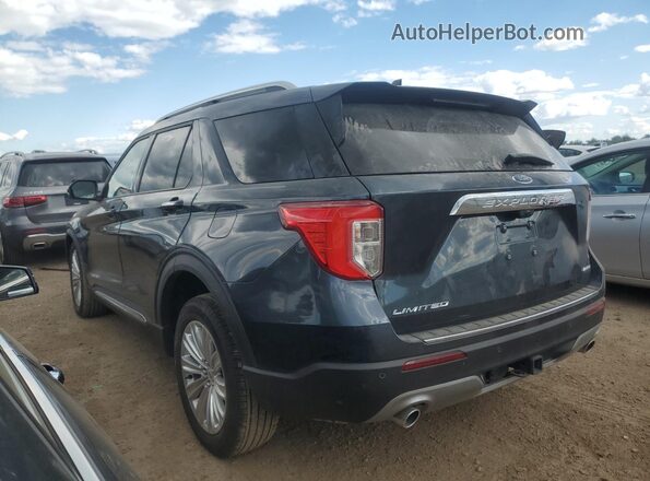 1FMSK8FH3RGA65911 2024 FORD FORD EXPLORER Blue Rear left