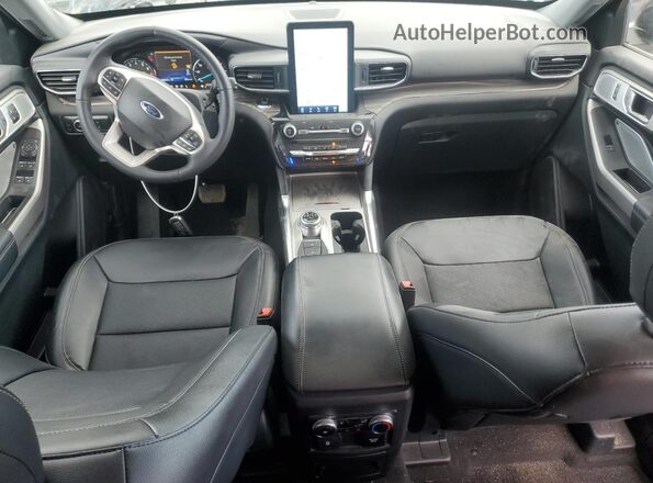 1FMSK8FH3RGA65911 2024 FORD FORD EXPLORER Blue Dashboard view
