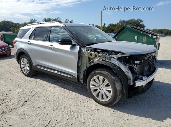 1FMSK8FH8RGA75611 2024 FORD FORD EXPLORER Silver Delantero derecho