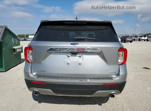 1FMSK8FH8RGA75611 2024 FORD FORD EXPLORER Silver Vista trasera