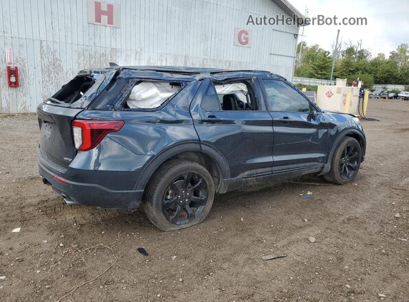 1FMSK8KH2RGA46966 2024 FORD FORD EXPLORER Charcoal Rear right