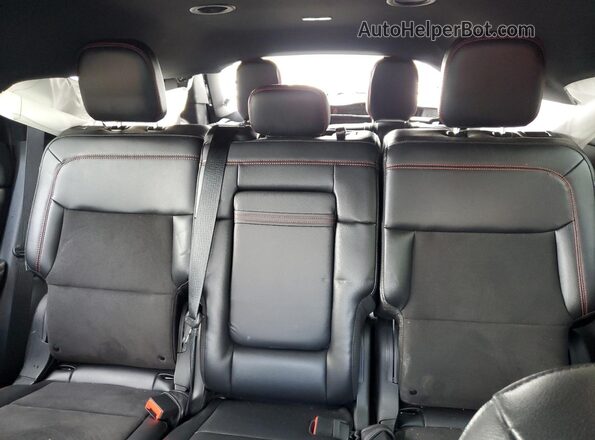1FMSK8KH2RGA46966 2024 FORD FORD EXPLORER Charcoal Rear seats view