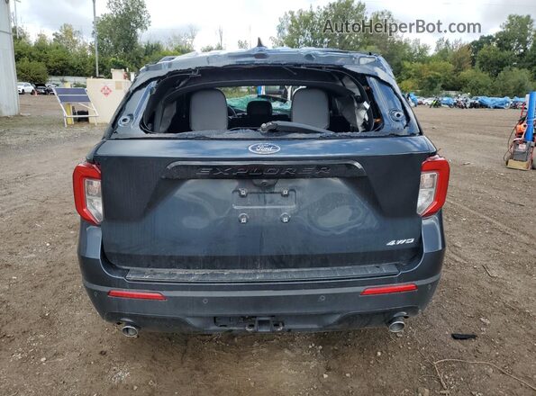 1FMSK8KH2RGA46966 2024 FORD FORD EXPLORER Charcoal Rear view