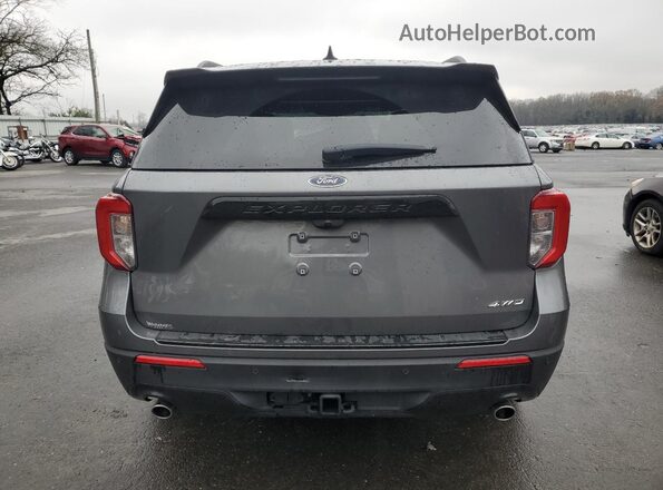 1FMSK8KH7RGA40578 2024 FORD FORD EXPLORER Gray Вид ззаду
