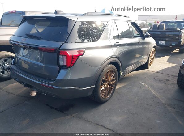 1FMUK7DH3SGA15473 2025 FORD FORD EXPLORER Gray Rear right