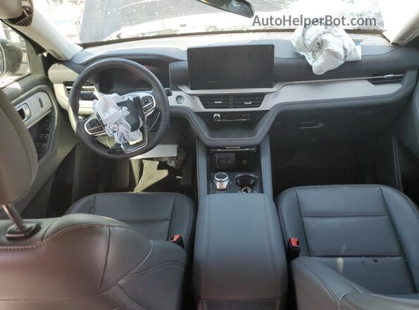 1FMUK7DH7SGA36729 2025 FORD FORD EXPLORER Black Вид панелі приладів