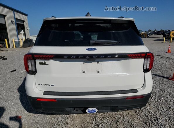 1FMUK7DH9SGA40314 2025 FORD FORD EXPLORER White Հետևի տեսք