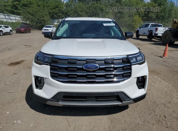1FMUK8DH2SGC04315 2025 FORD FORD EXPLORER Белый Вид спереди