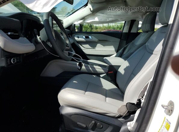 1FMUK8DH2SGC04315 2025 FORD FORD EXPLORER Белый Вид салона спереди