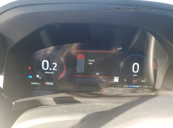 1FMUK8DH9SGC47792 2025 FORD FORD EXPLORER Gray Instrument cluster view