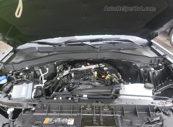 1FMUK8DH9SGC47792 2025 FORD FORD EXPLORER Gray Engine compartment view